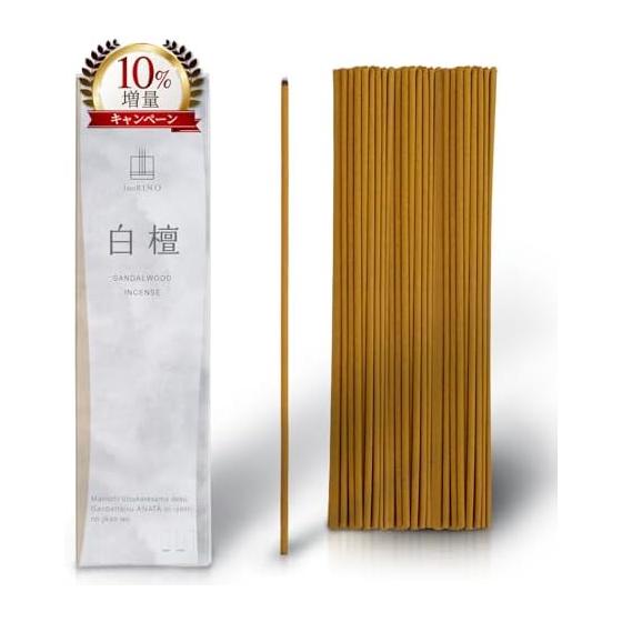 [Introduced on TV Shizuoka] Incense, sandalwood, incense stick, approximately 60 pieces, no incense holder, sandalwood INB-20N3
