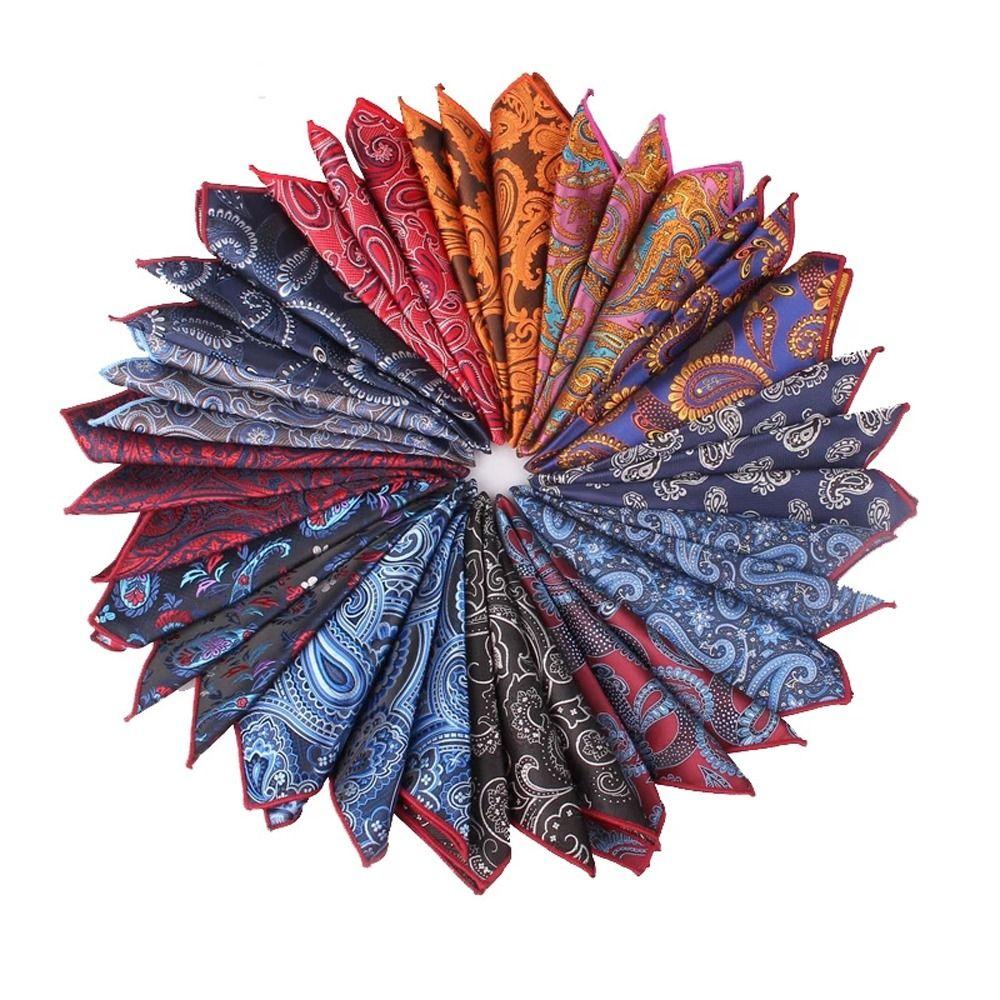 

Chest Towel Pre-folded Suit Pocket Towels Korean Pocket Hanky Men Handkerchief Suit Accessories H