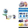 Paw Patrol Rescue Racers 4-pack Real Working Wheels Pet Action Figures Car Toy