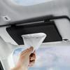 Car Sun Visor Tissue Box Holder - Auto Storage Tissue Dispenser & Decoration for Vehicle Interior Organization