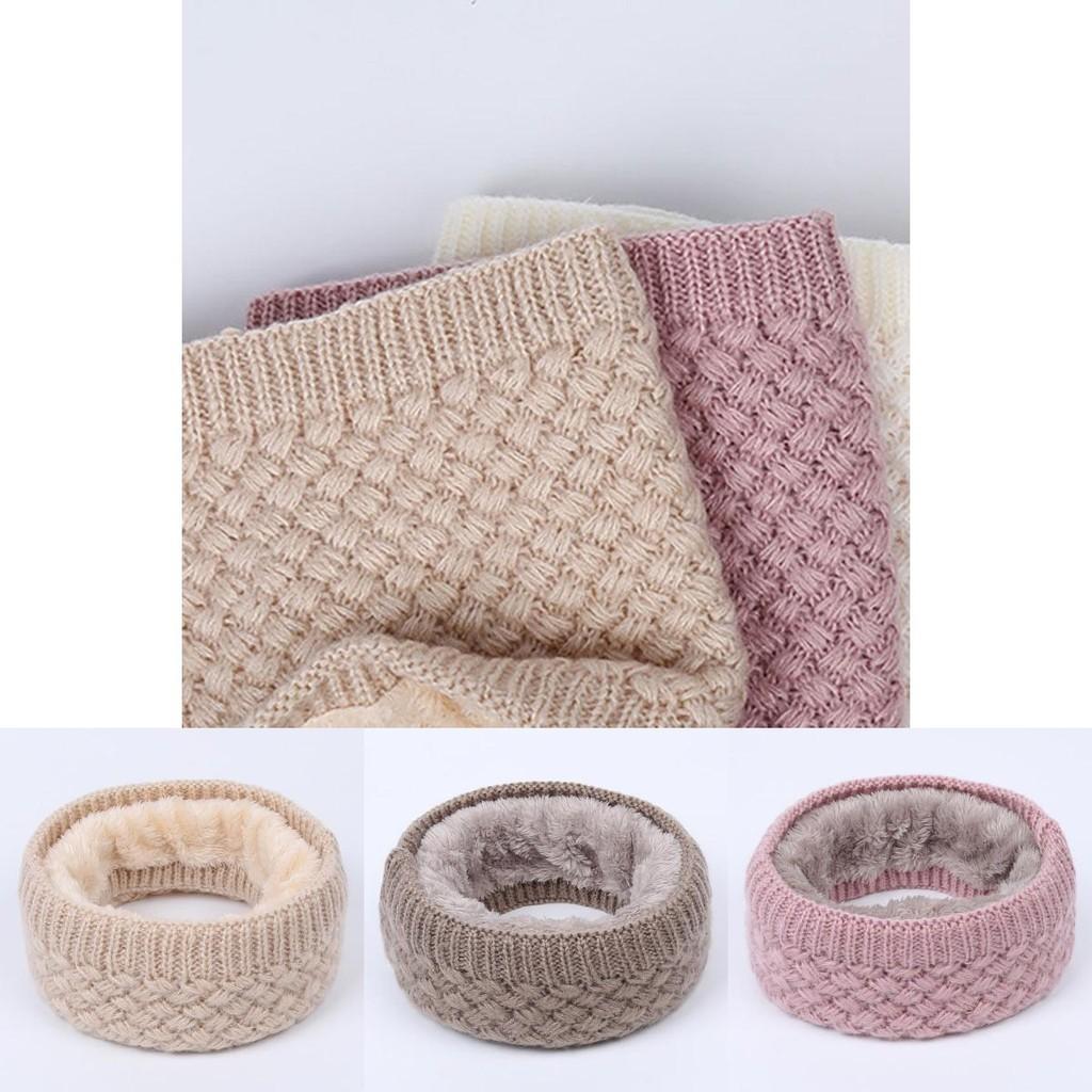 Womens Ladies Chunky Knit Soft Knitted Snood Winter Neck Warmer Ski Scarf