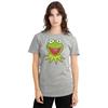 The Muppets Womens/Ladies Kermit Head Heather T-Shirt