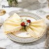 Wedding Table Settings Artificial Rosemary Napkin Ring, Wooden Ring Holder with Faux Acorns Retro Dining Ornaments Flowers, Autumn Rustic for