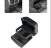 Rear Armrest Central Console Cup Holder For VW Jetta Gti MK5 Golf MK6 Black