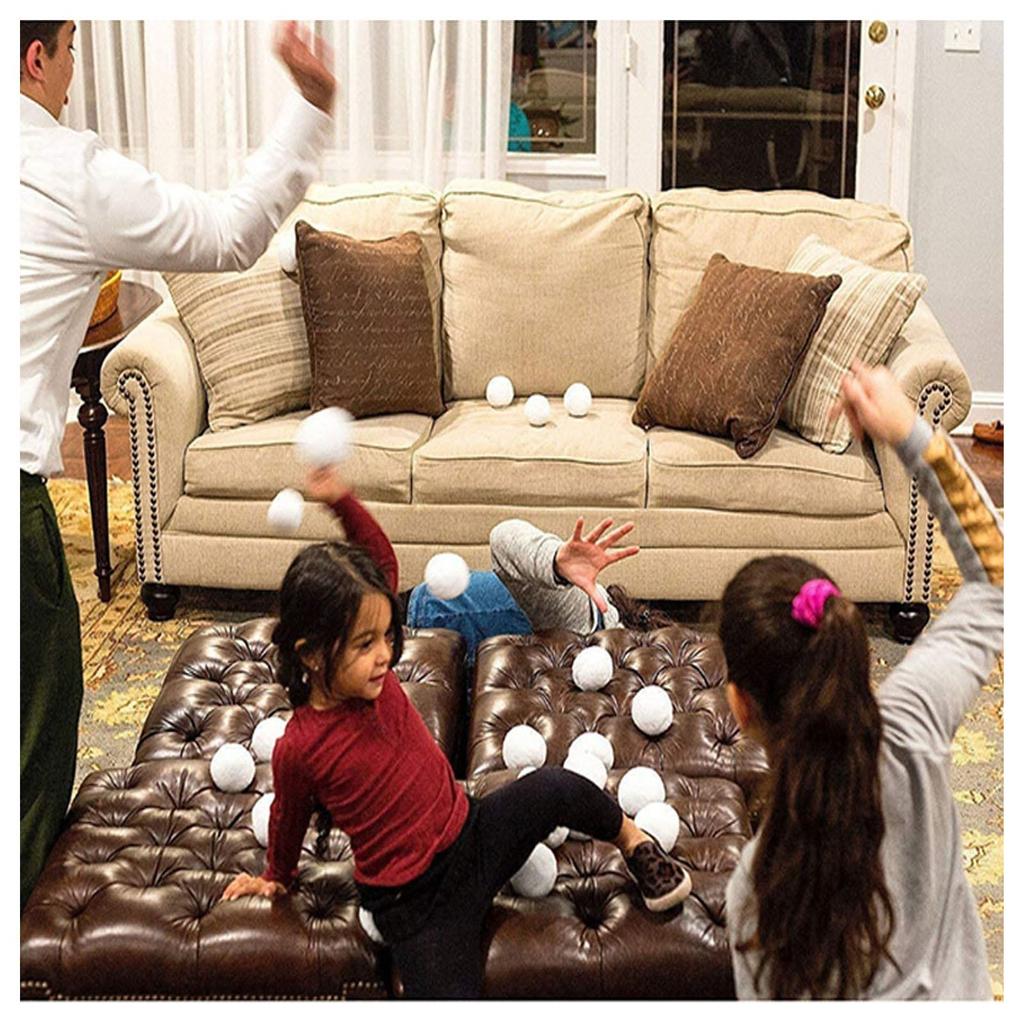 30PCsnowball indoor snowball fight and cloth ball children's team Christmas gift