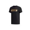 Adidas T Shirts Men's Black Crew Neck Moderate Straight Fit EH3814