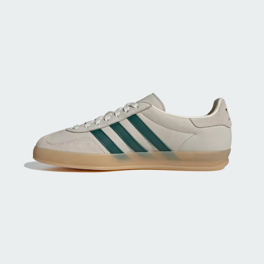 IH9675 Adidas Gazelle Indoor Cream White Collegiate Green (Men's)