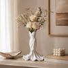 Dress Shape Flower Vase 3D Printed Pencil Holder Creative Desktop Ornaments  Office