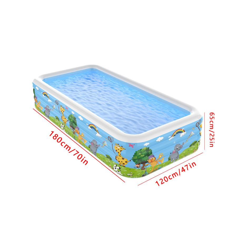 Outdoor Large   ProtectionPVCInflatable Swimming Pool Adult Swimming Pool Household Outdoor Courtyard Paddling Pool