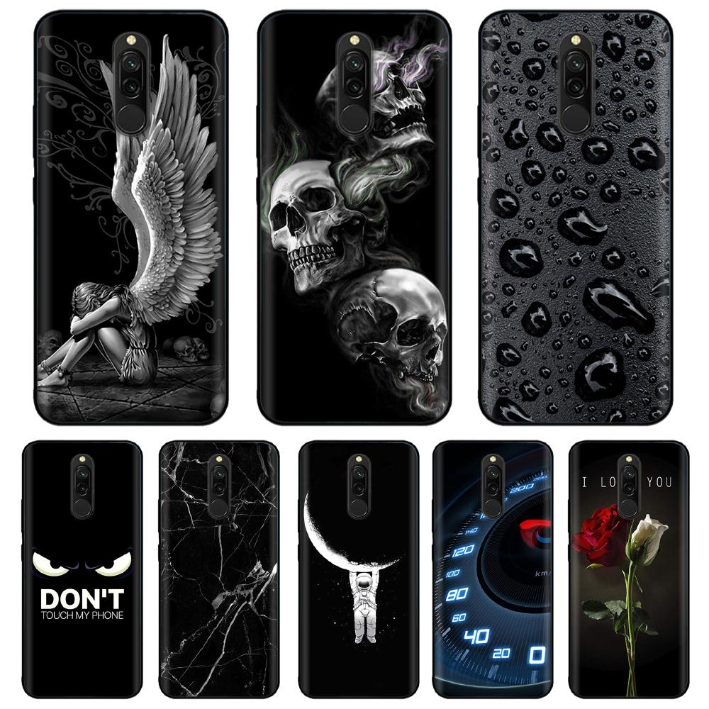 For Xiaomi Redmi 8 Case Soft Silicone Phone Back Case Cover For Redmi 8A Silicone TPU Phone Case For Redmi 8 8a Redmi8 8 a Coque
