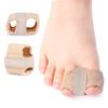 Double Hole Toe Sleeves for Hallux Valgus & Bunion Relief – Orthotic Toe Separators for Overlapping Toes, Men & Women