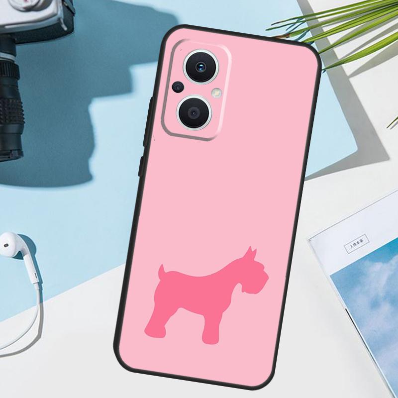 Miniature Schnauzer dog art Phone Case For OPPO Find X6 X3 Pro X2 Neo X5 Lite Reno 7 3 2Z 4Z 5Z 8T 4 5 6 8 Lite Cover