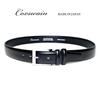[COXSWAIN] Men's Leather Belt from the Prestigious Italian Tannery Lloyd. Genuine Leather, Black. High-quality Material. CW20208-19
