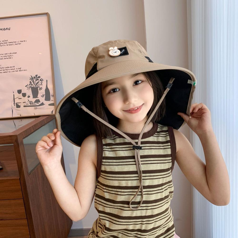 Breathable Children's Sun Hat Sun-Shade Fisherman Hats Camping Mountain Cap  Spring and Summer