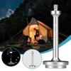 Lantern Gas Tank Bracket Camping Gas Tank Adapter Portable Lanterns Extension Rod Aluminium Alloy Versatile for Camping Hiking