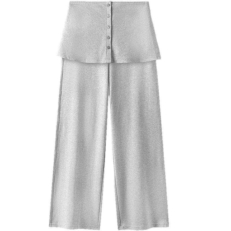 Semir Women s Relaxed Fit Wide-Leg Casual Pants M