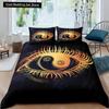 Yin Yang King Queen Duvet Cover Mandala Bohemian Bedding Set Retro Lotus Tai Chi Bagua Comforter Cover Chinoiserie Quilt Cover