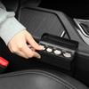 Car Interior Coin Pocket Cases Holder Plastics Storage Box Dispenser Organizer