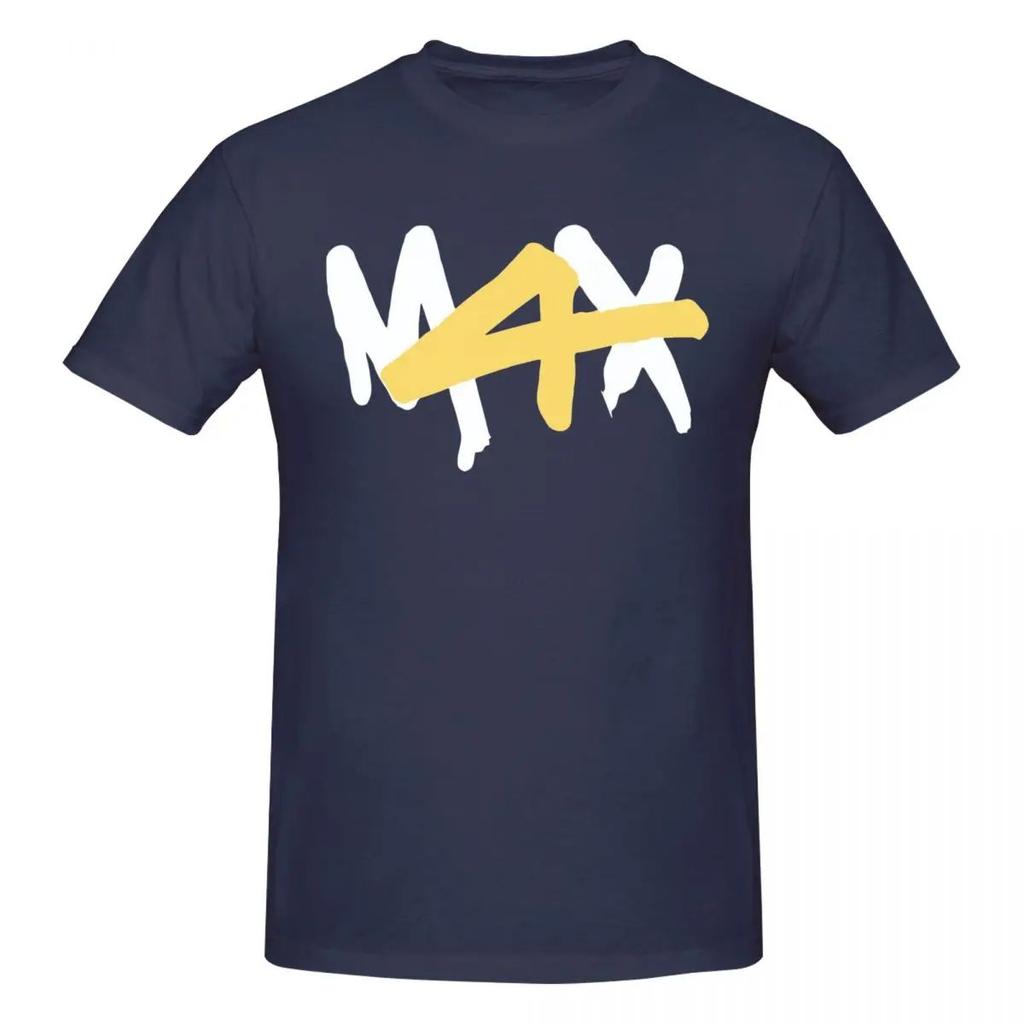 2025 Regular Shirt Alphabet Racing Helmet Fashion Print Top T-shirt Summer New Light and Thin Men's Women's Tops Short Sleeves