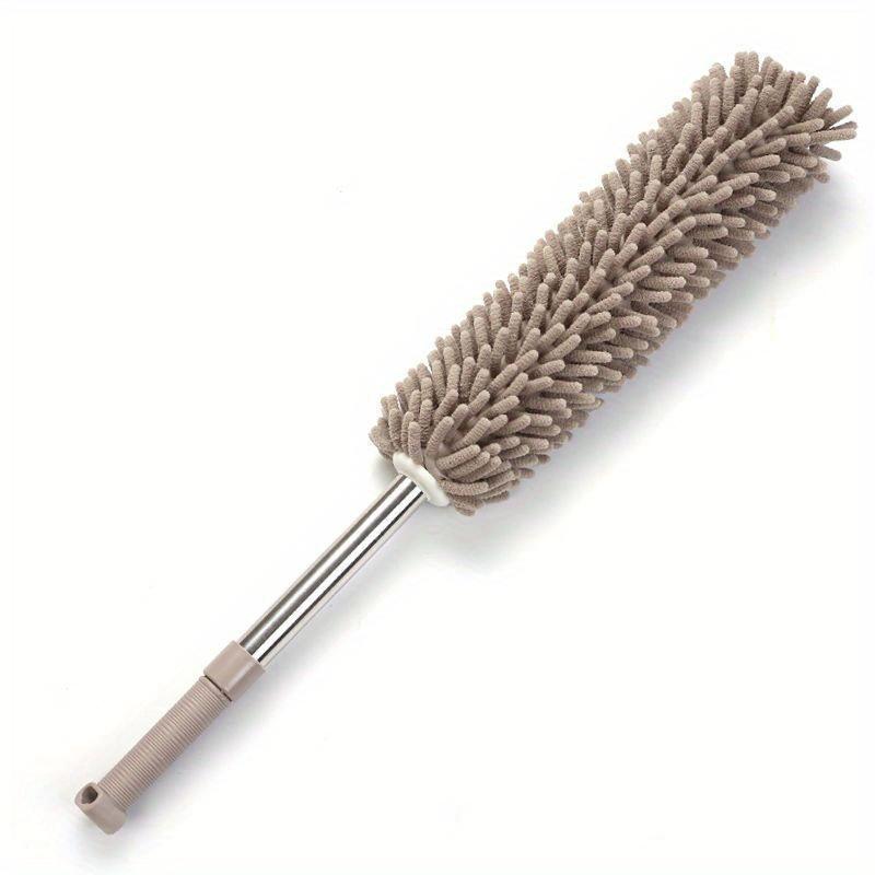 Extendable Dusting Broom - Heavy-Duty Cleaning with Non-Shedding Head, Telescopic Handle, for Floors, Furniture, Ceiling, Hard-to-Reach Areas