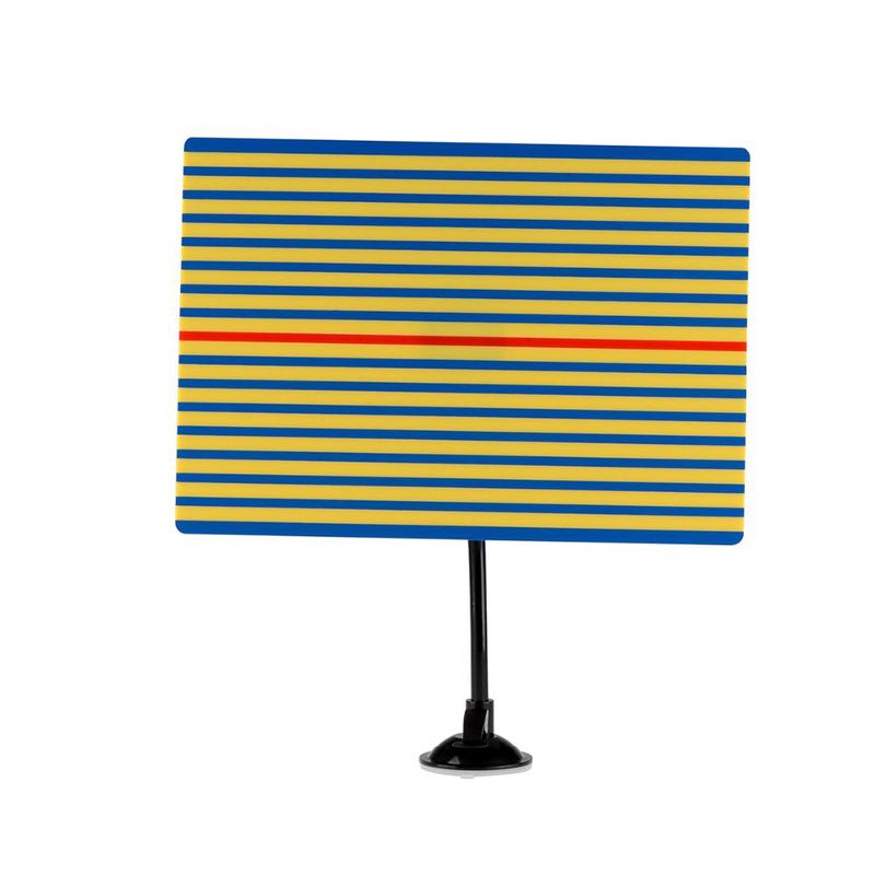 Dent Reflector Line Board Paintless Dent Repairing Tool with Adjustable Holder for Car Body Dent Removal Dent Reflector Board