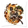 Attack On Titan Pillow Case Home Decoration Polyester Cushion Cover for Sofa Bedroom Throw Pillow Cover Housse De Coussin