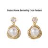 2025 Luxurious Diamond & Pearl Wrap Earrings: High-End, Versatile Fashion for Women