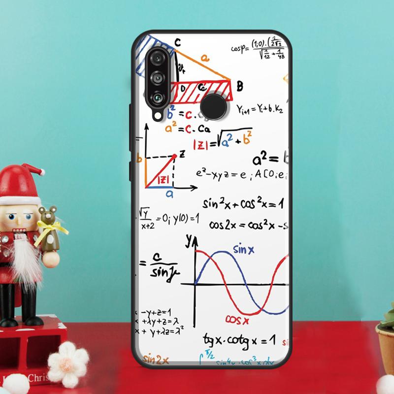 Physik Wissenschaft Mathe Formel Für Huawei Nova Y70 Y90 Y60 Y72 Y73 Y61 Y91 9 10 SE 12i 12s 11i 8i P30 P40 Lite P60 Pro Hülle