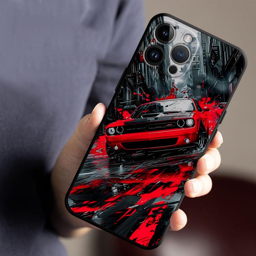 Cool Car Black Soft Shell Case for Google Pixel 8 Pro 6a 7 Pro 6 Pro 9a 9 Pro XL 7a 8a