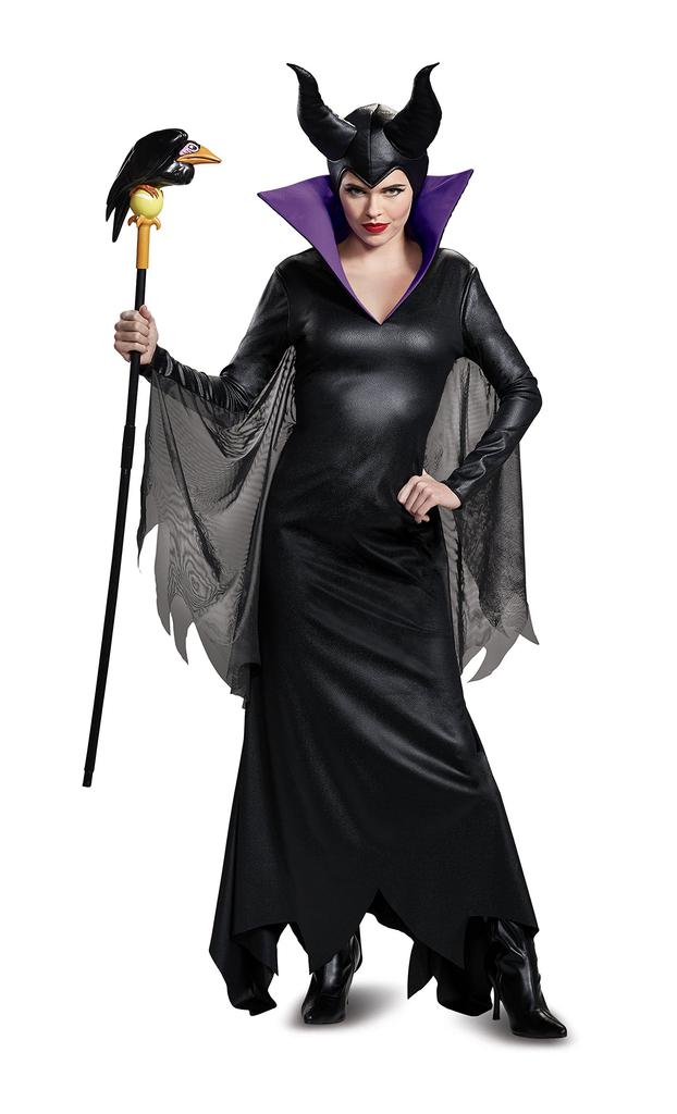 Maleficent Sleeping Beauty Disney Villains Deluxe Costume for Adult Size M [Disguise] Costume, Women,