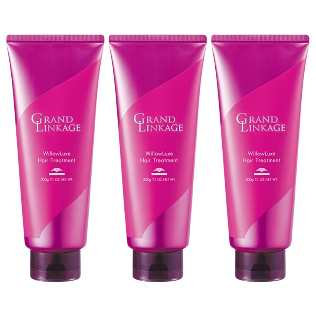 

Набор из 3 средств по уходу за волосами Milbon Grand Linkage Willow Luxe [оптовая закупка] (200г)