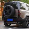 Land Rover Defender Rock Body Kit with Lights: Rear & Front Lips, Small Surround Modification