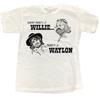 Where There's A Willie & Waylon Kunst T-Shirt Nachdruck digital Rundhals Unisex T-Shirt