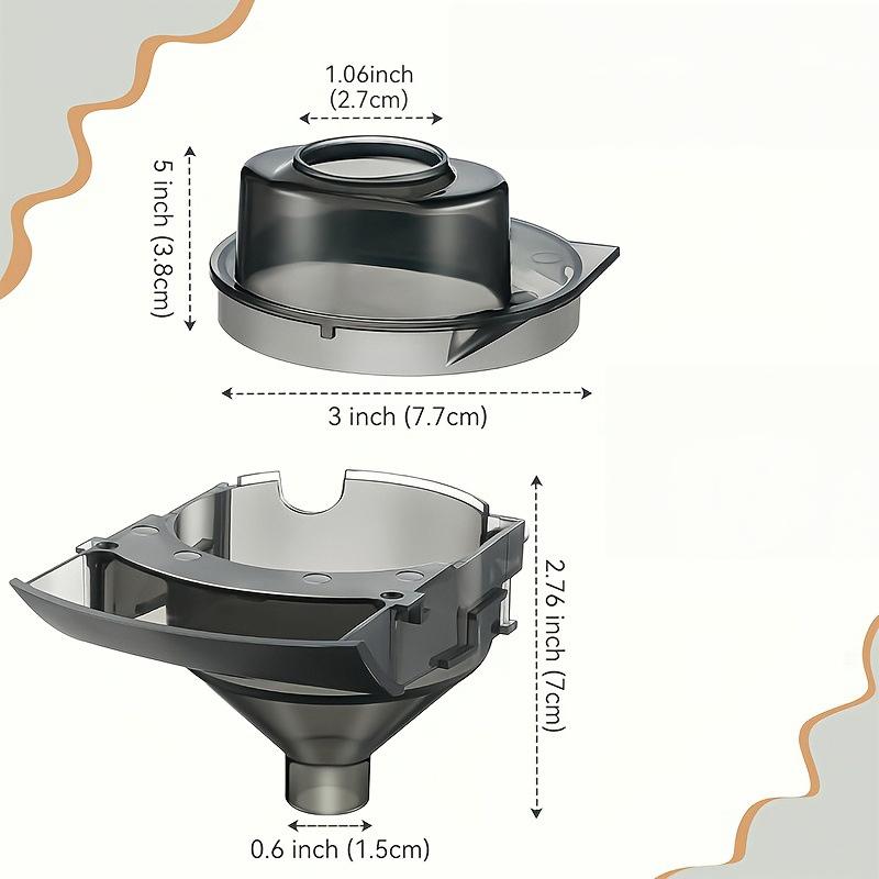 1 Sada DIY Příslušenství Náhradní Díly Nálevka a Kryt pro Baby Brezza pro Dávkovač Dětské Výživy