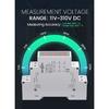 Din Rail Smart LED Digital DC11V-310V Direct Current Voltage Meter Numeric Display Voltage Gauge for Electronics