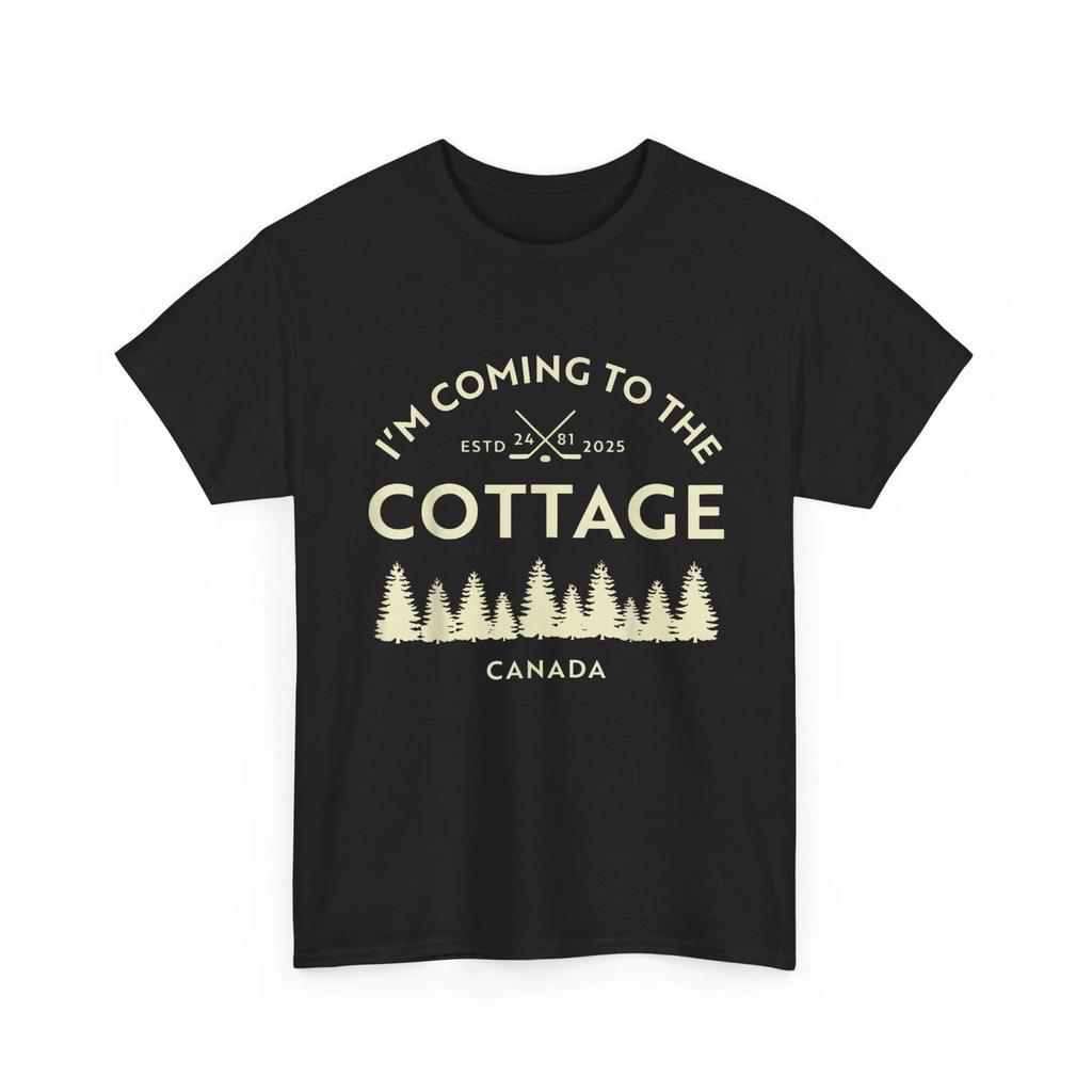 Hockey I'm Coming To The Cottage Shirt, Hockey Sports Fans Women Men Shirt