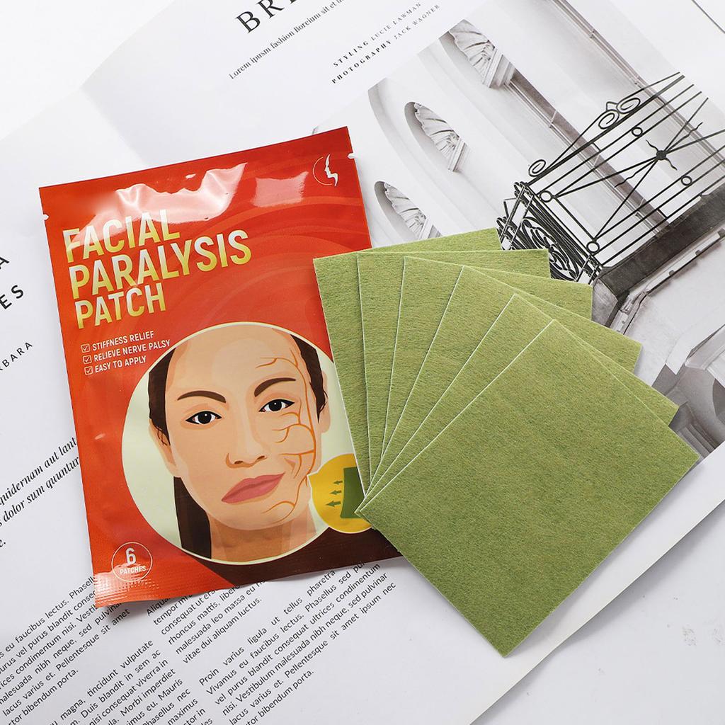 30pcs Facial Paralysis Treatment Patches Facial Dredge Treatment Patch Face Care Sticker