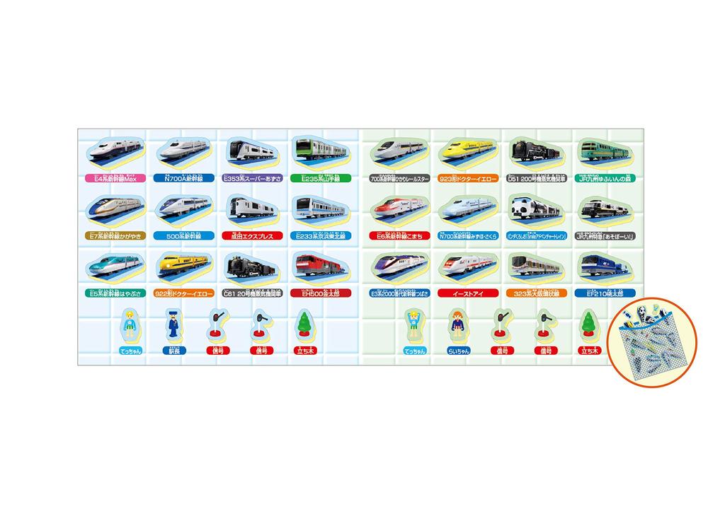 Plarail Bath Petapeta DX