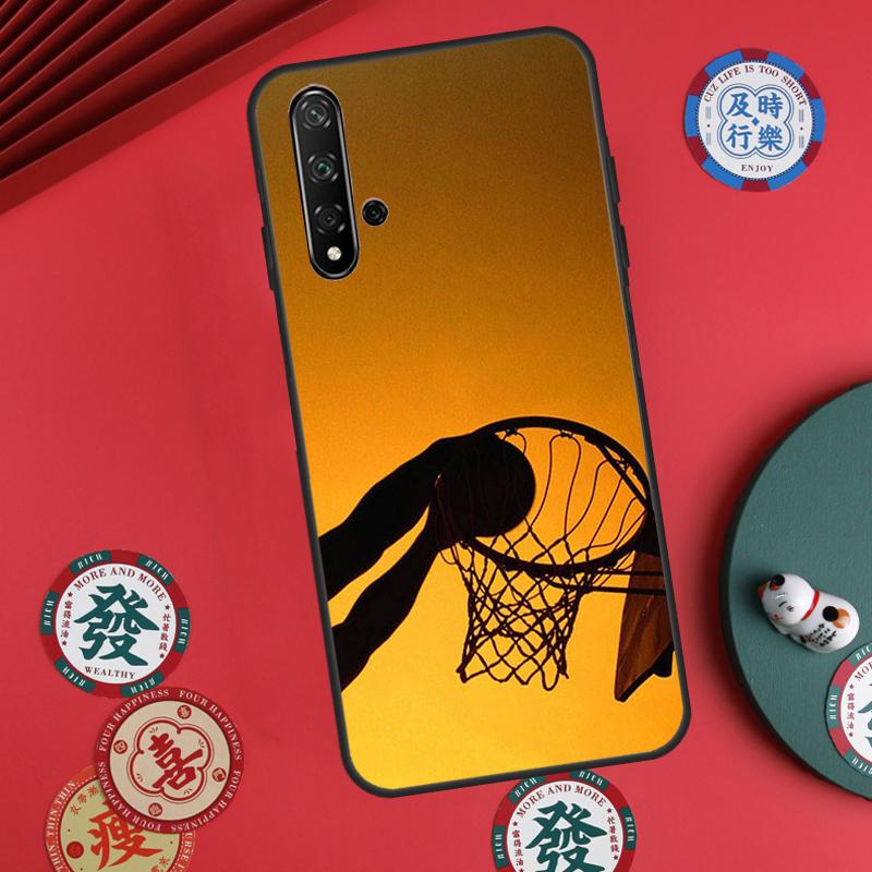 Basketball Basket For Huawei Nova 5T 9 10 SE 7i 8i 11i 12i Y73 Y72 Y61 Y91 Y60 Y70 Y90 P20 P30 P40 Lite Case
