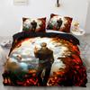 Set lenjerie de pat Anime Jujutsu Kaisen Satoru Gojo Băieți Fete Dimensiune Twin Queen Față de pilotă Față de pernă Pat Copii Adulți Textile pentru casă Instrument textil