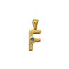26 Letter Pendant Necklace 18K Pendant Series Ring Gold Color Independent Station Necklace Accessories Jewelry