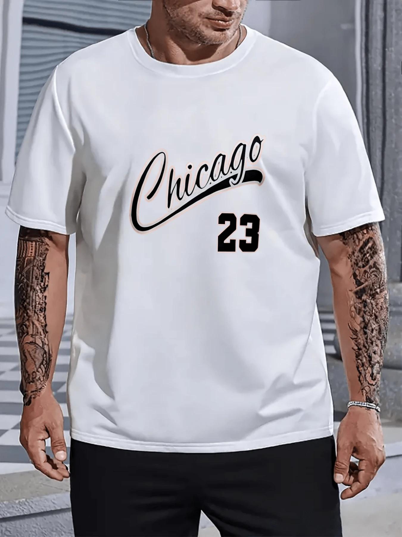 

Chicago 23 Themed Suitable For All Seasons Unisex s T-shirt S