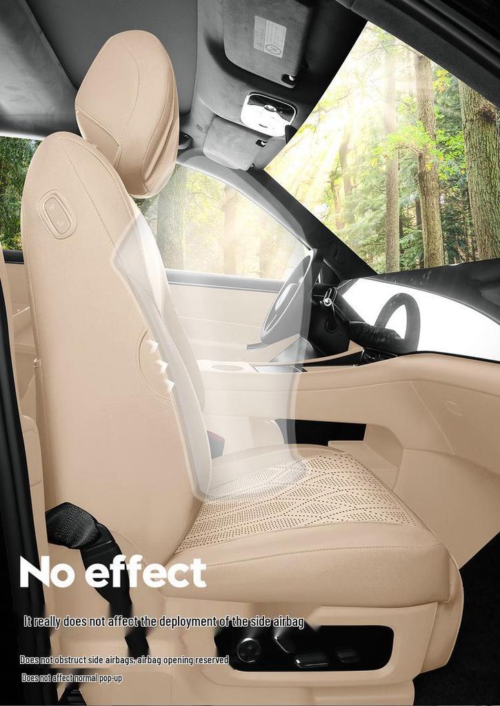 AITO M9 Suede Seat Cushions, Fit for 25 Models, All-Season, Suitable for Five/Six-Seater Cars - Car Accessories