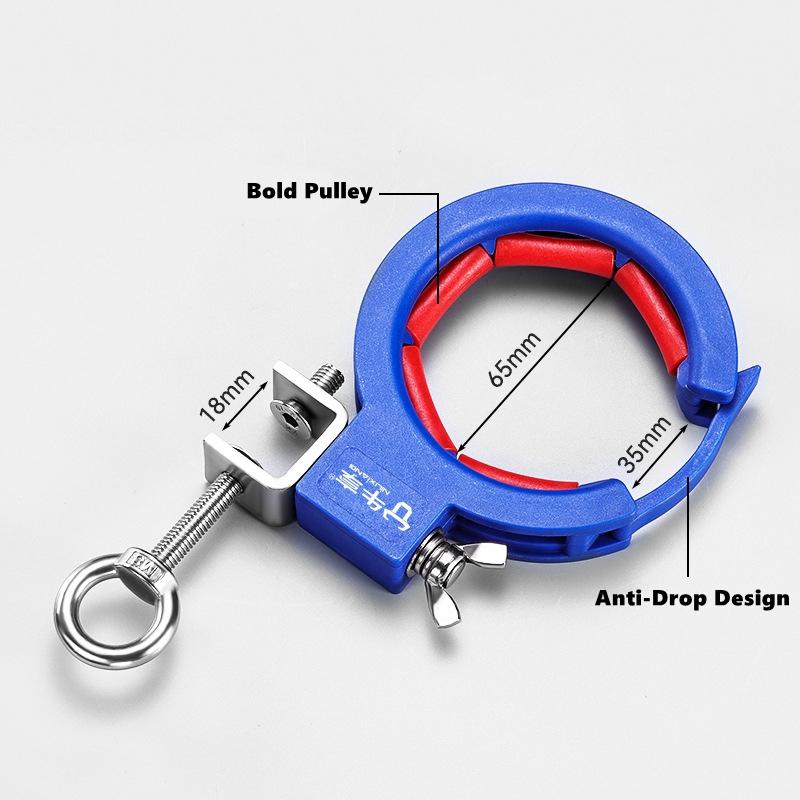 Heavy Duty Cable Guide Roller Adjustable Clamp Pulley Wiring Assistant Cable Tray Roller Wire Tray Pulling Threading Wire Pullin