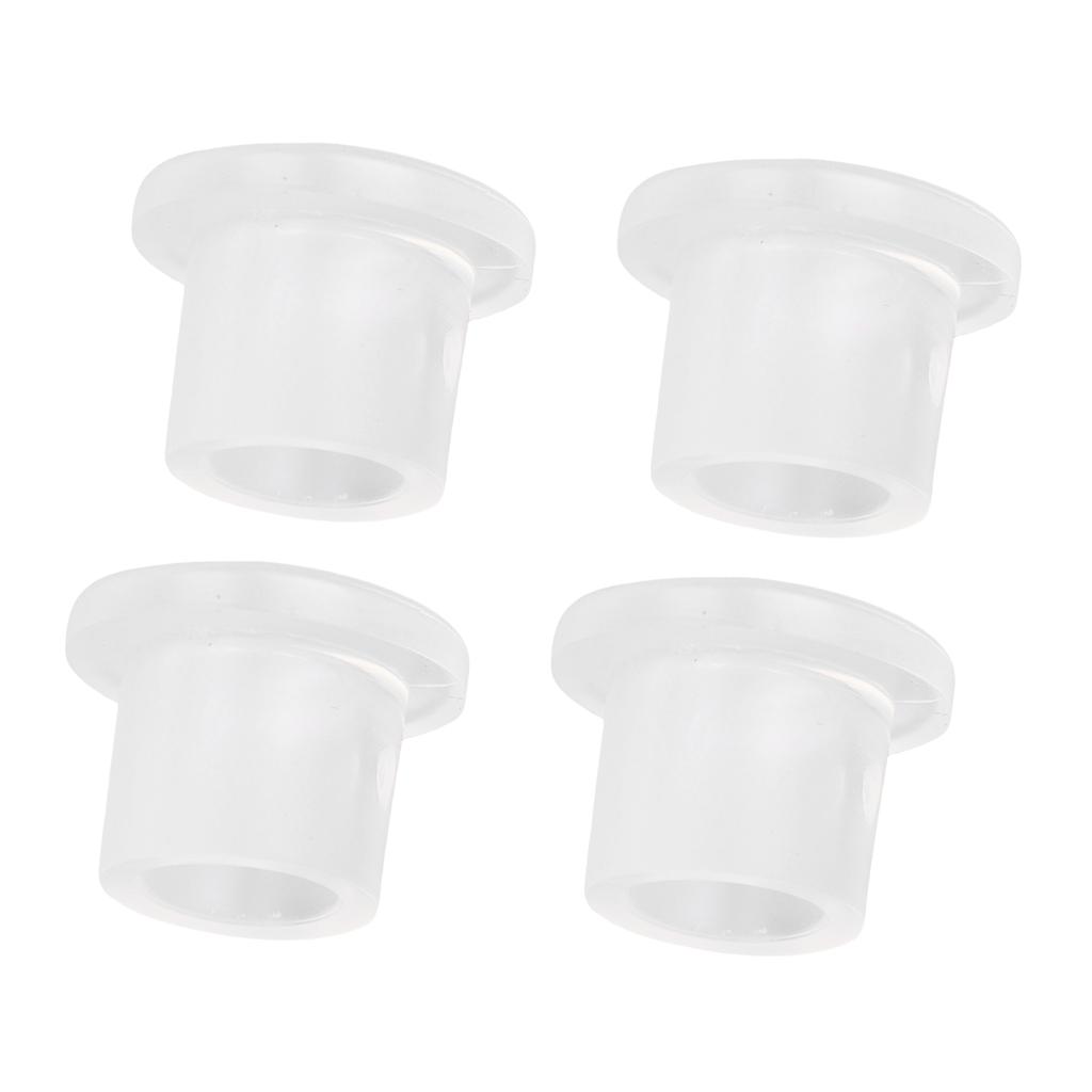 4 Pezzi Piedini Cuscinetto in Plastica per Macchina da Cucire Adatti per Accessori Antiscivolo per Riduzione Vibrazioni del Letto
