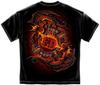 New YING YANG FIRE DEPARTMENT DRAGON FIREFIGHTER T-Shirt