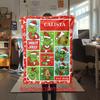Christmas Gift Comedy Movie How the Grinch Stole Christmas Blanket Home Warming, Four Season Bed Decoration Sofa Cover Flannel Throwing Blanket K11