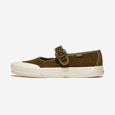 Mary Jane - Pig Suede Sepia [VN000CRR0E0] [Shipped from Korea] 100% Authentic