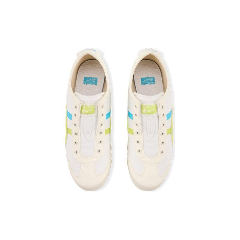 Onitsuka Tiger Mexico 66 Slip On Cream/Neon Lime Sneakers 1183A360-124