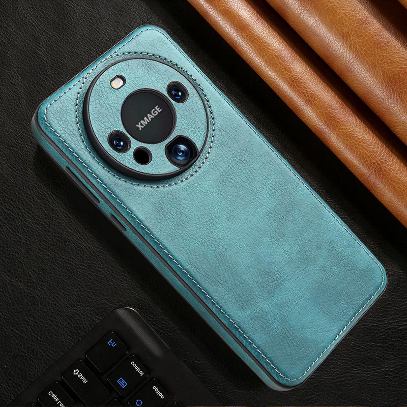 

Кожаный чехол для телефона Huawei Mate60pro Подходит для Mate 40 Pro Полная защита объектива Противоударный 50 Кожаный чехол для бизнесменов HUAWEI Mate40